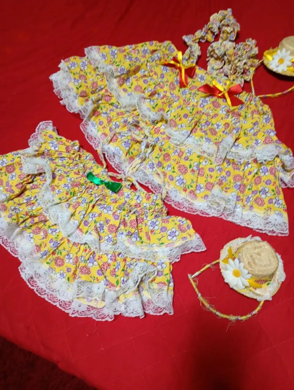 Saia de caipira mãe e filha - Foto 4