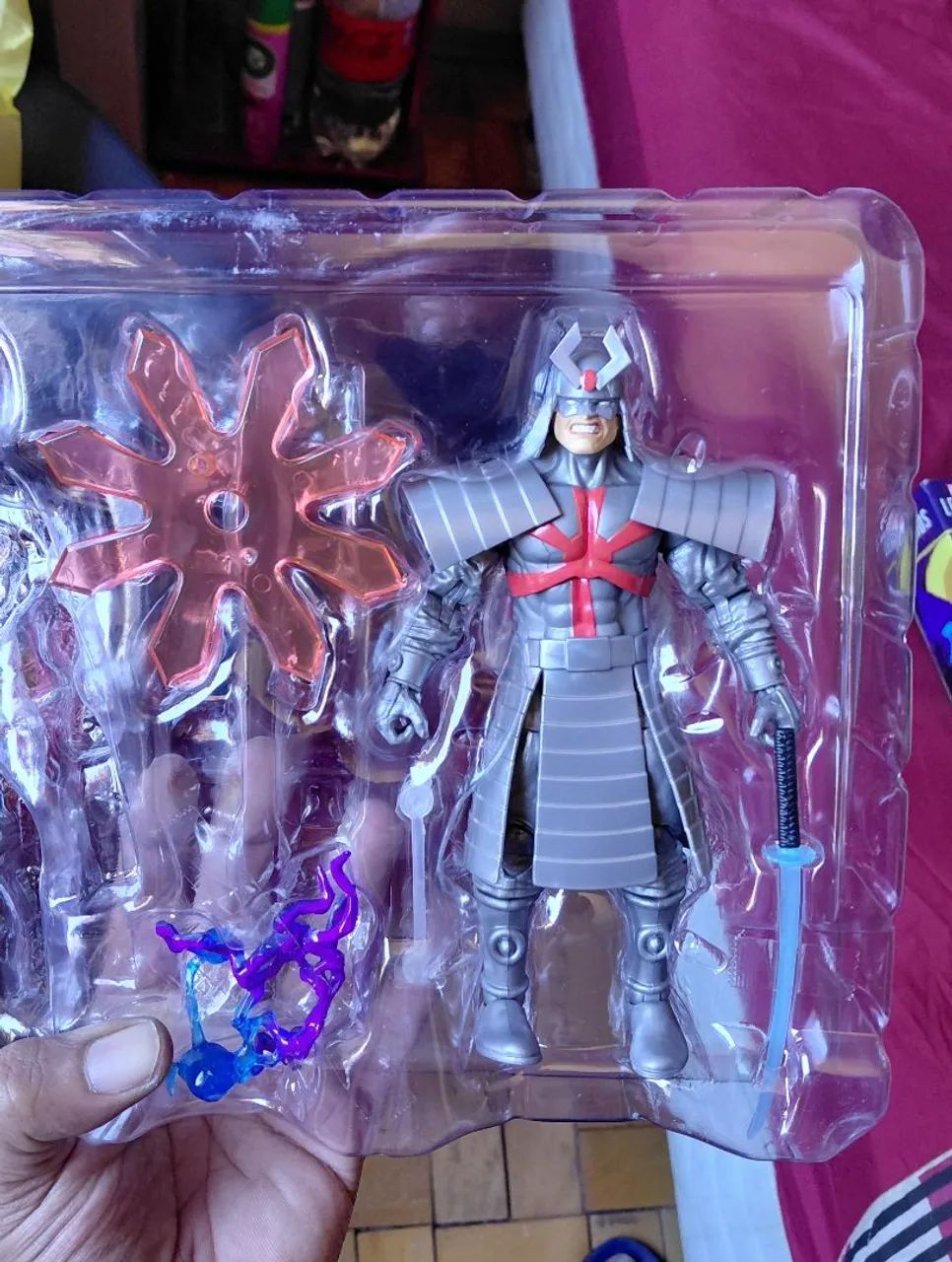 Marvel Legends  - Samurai De Prata Gamerverse 