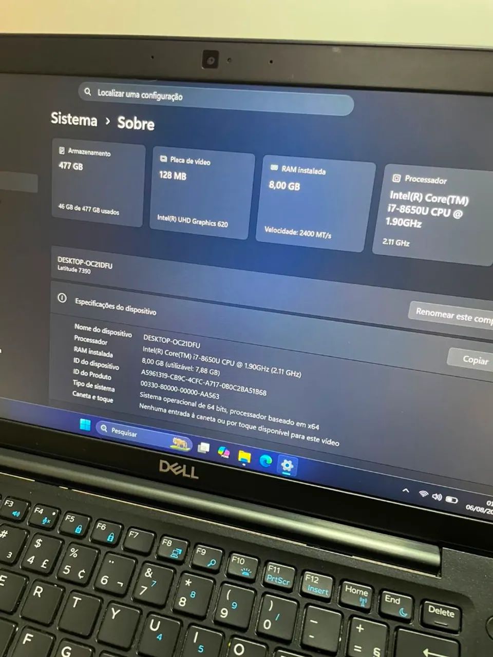 notebook Dell Latitude 7390 Premium  - Foto 3