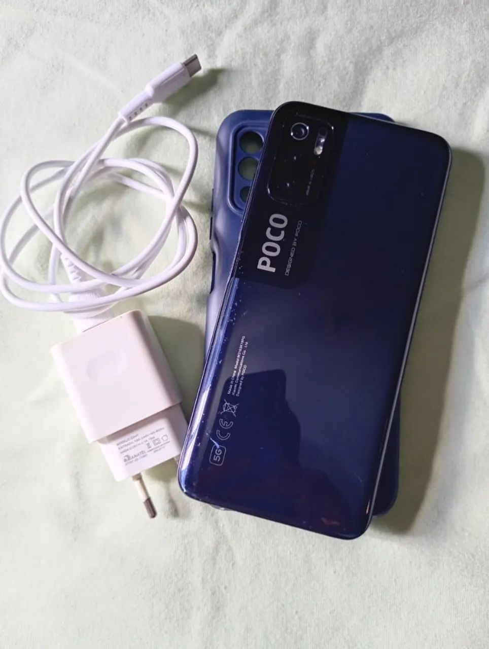 POCO M3 PRO 5G NFC 128gb funcionando perfeitamente tudo.