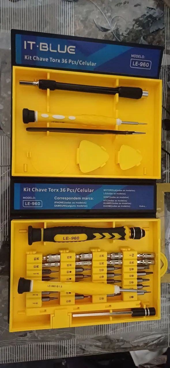 Kit de Chaves de Precisão Torx