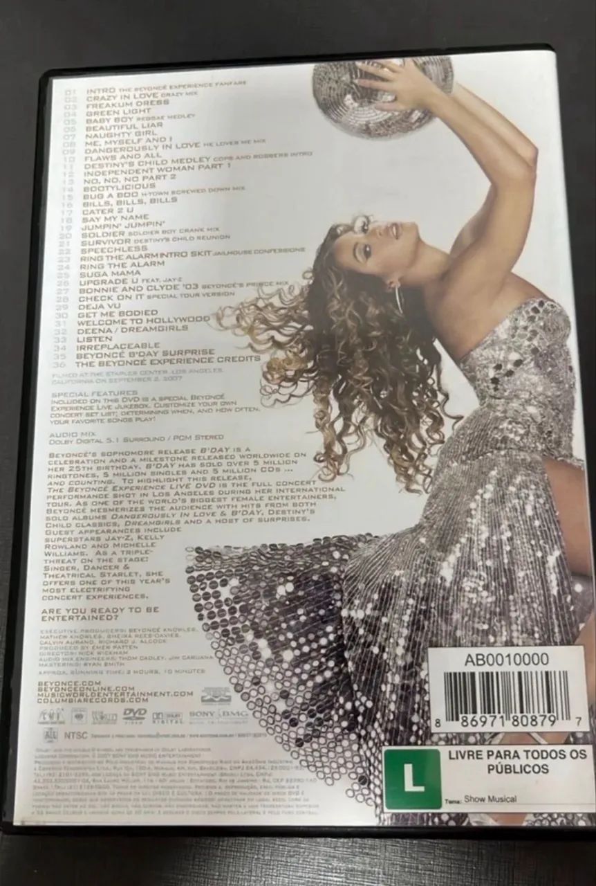 dvd beyonce experience live64962663853442121
