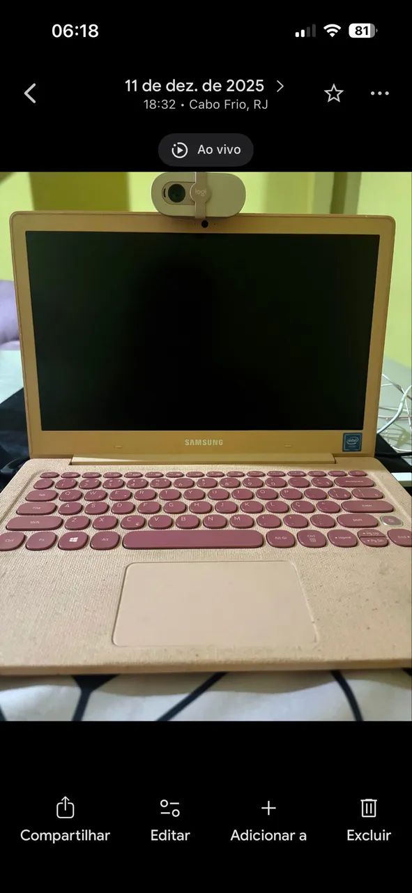 Notebook Samsung Flash rose - Foto 2