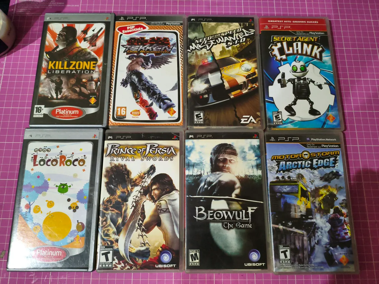 Jogos PSP japonês - 5 Discos - Jogos de Vídeo Game - Centro, Novo