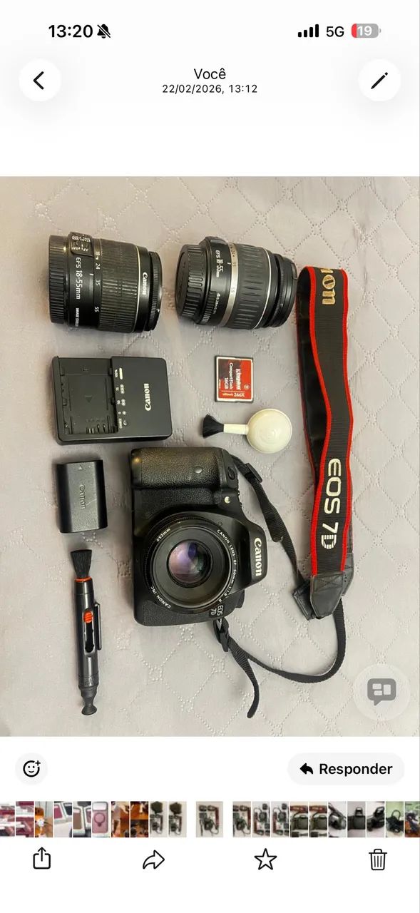 ? Canon EOS 7D + 2 Lentes + Kit Completo - Excelente Estado