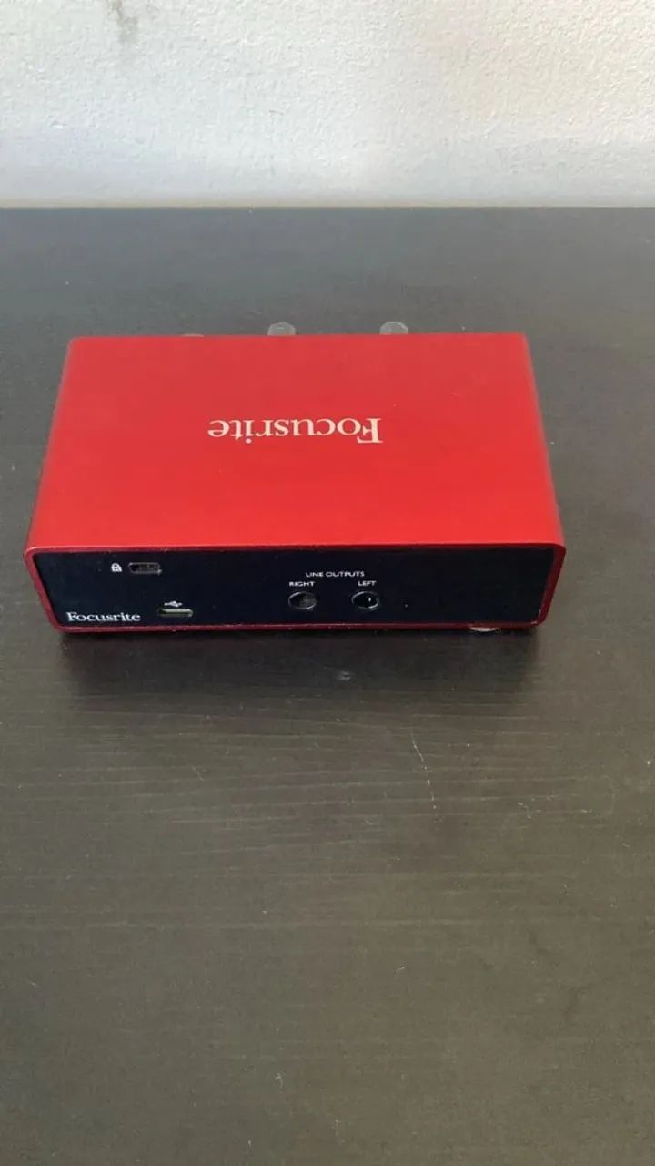 Interface Focusrite Scarlet Solo - Foto 3
