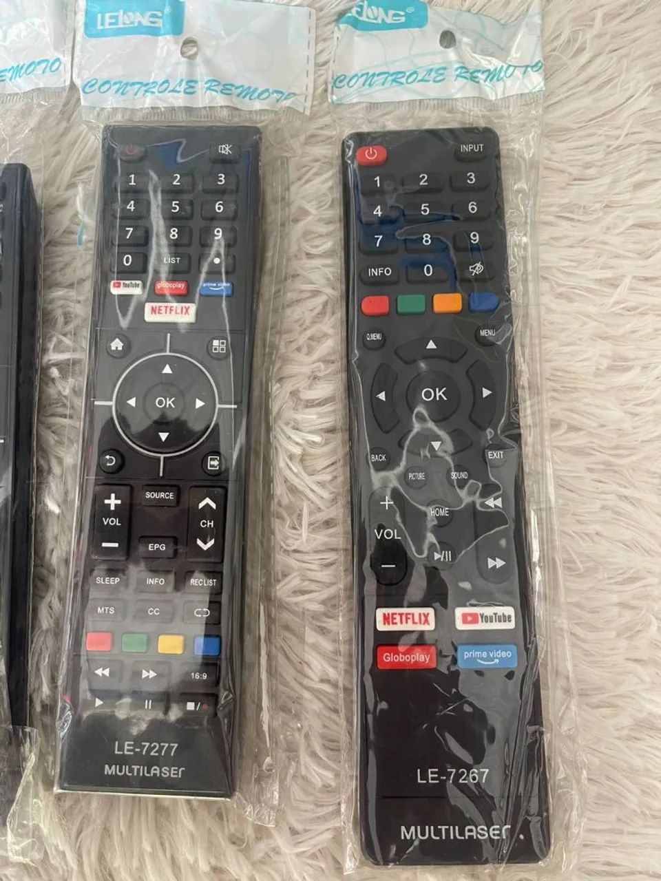 Controle tv Multilaser 