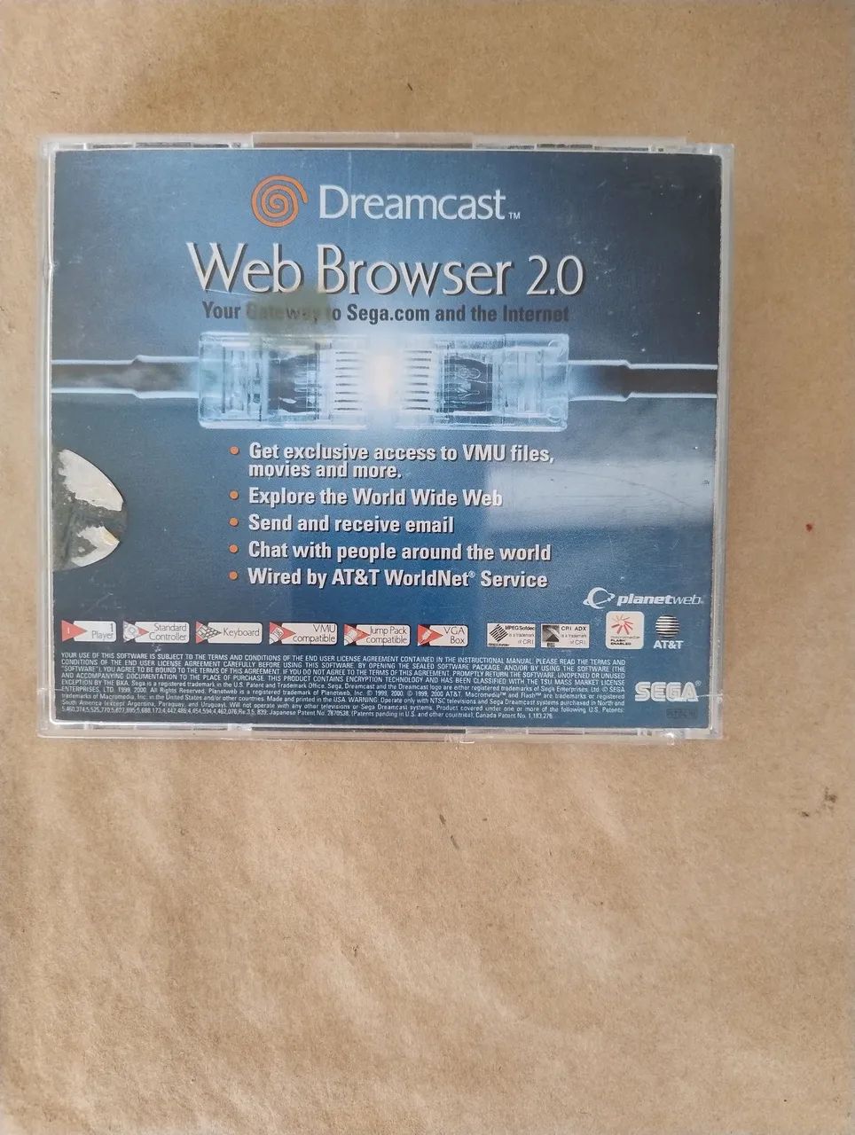 Web browser 2.0 para Dreamcast Original  - Foto 3