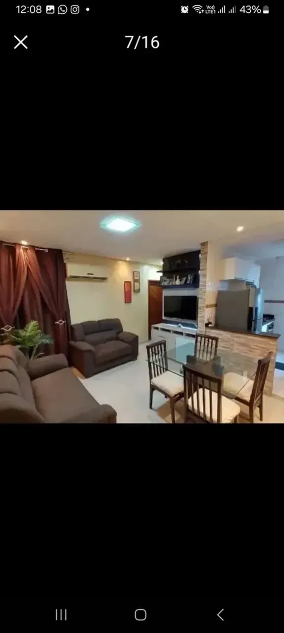 Norte Brasileiro, Vendo no Edifício, apro MOBILIADO,  C/ 2/4 s/1 suite - Foto 3