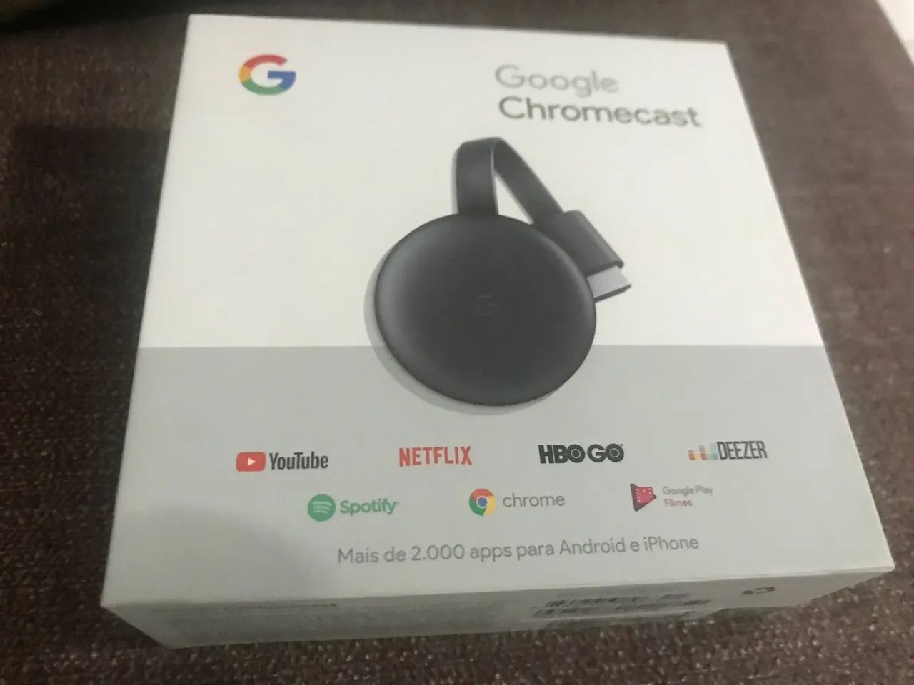 Google Chromecast 3 - Peças e Acessórios para TV - Espinheiro