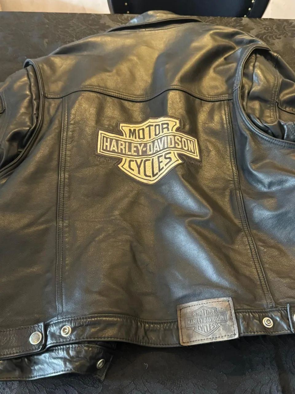 JAQUETA COURO LEGÍTIMO HARLEY DAVIDSON  - Foto 5