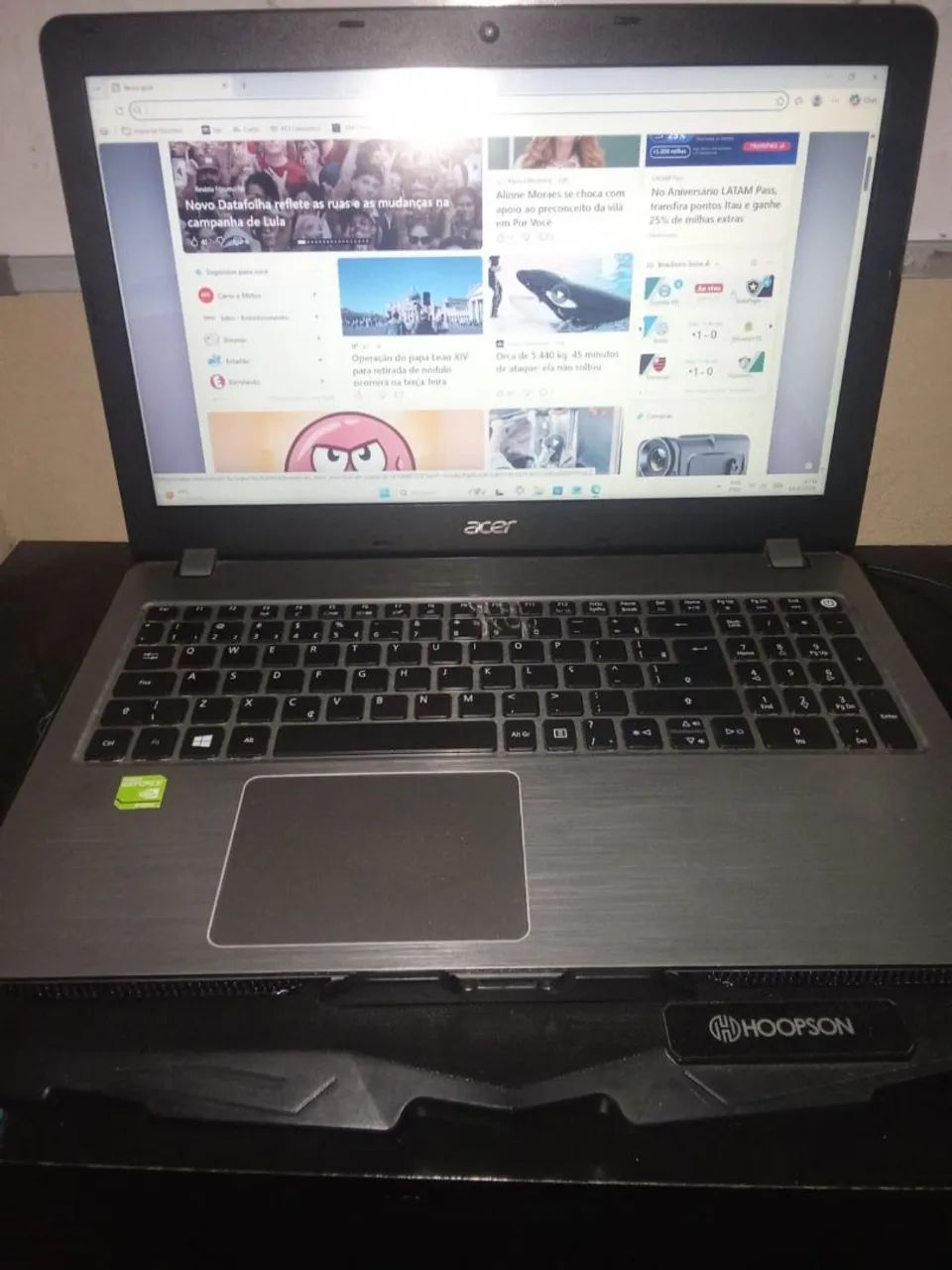 Vendo notebook Acer f5-573G