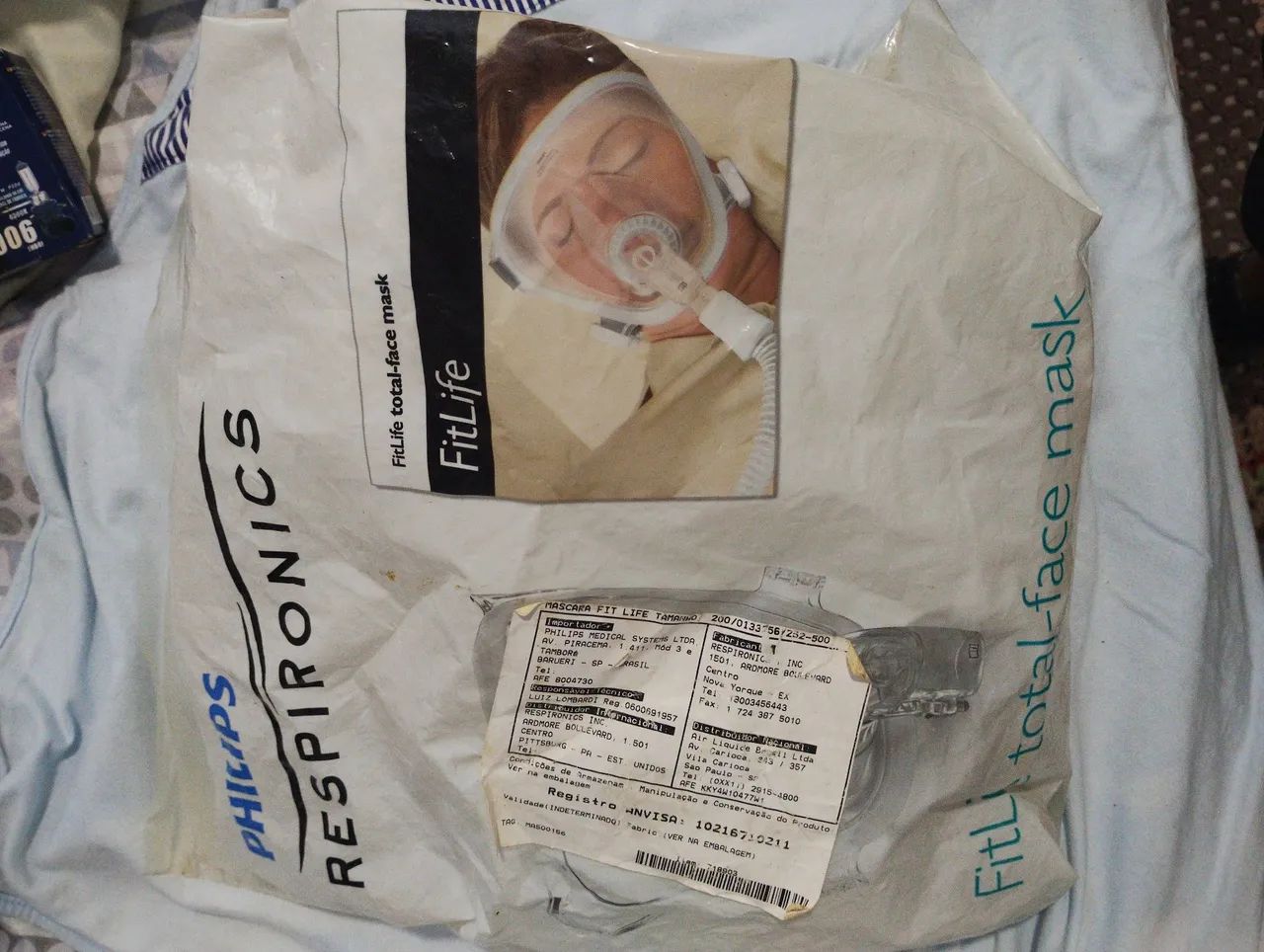 Máscara de CPAP total face - Foto 2