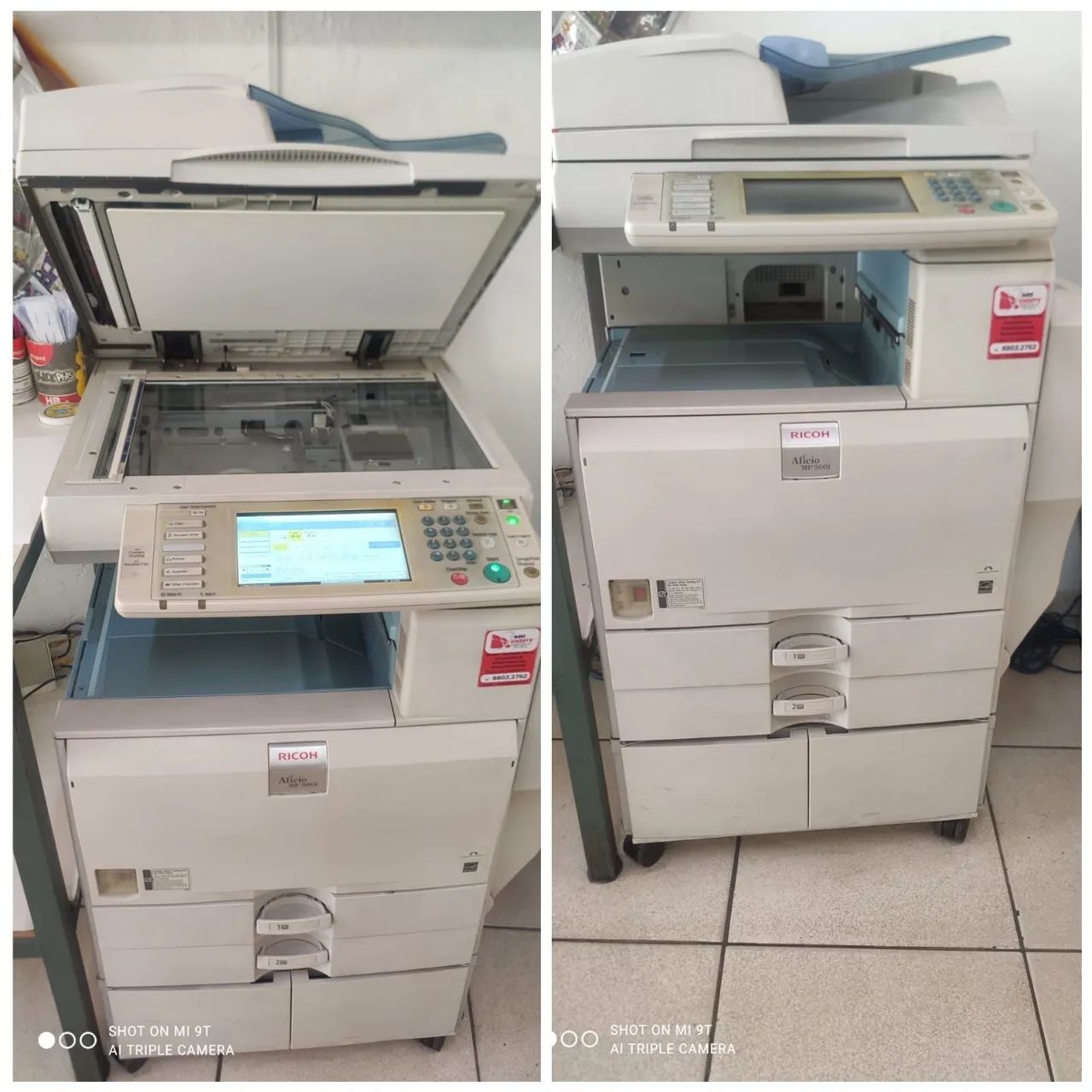 Impressora aficio MP 5000