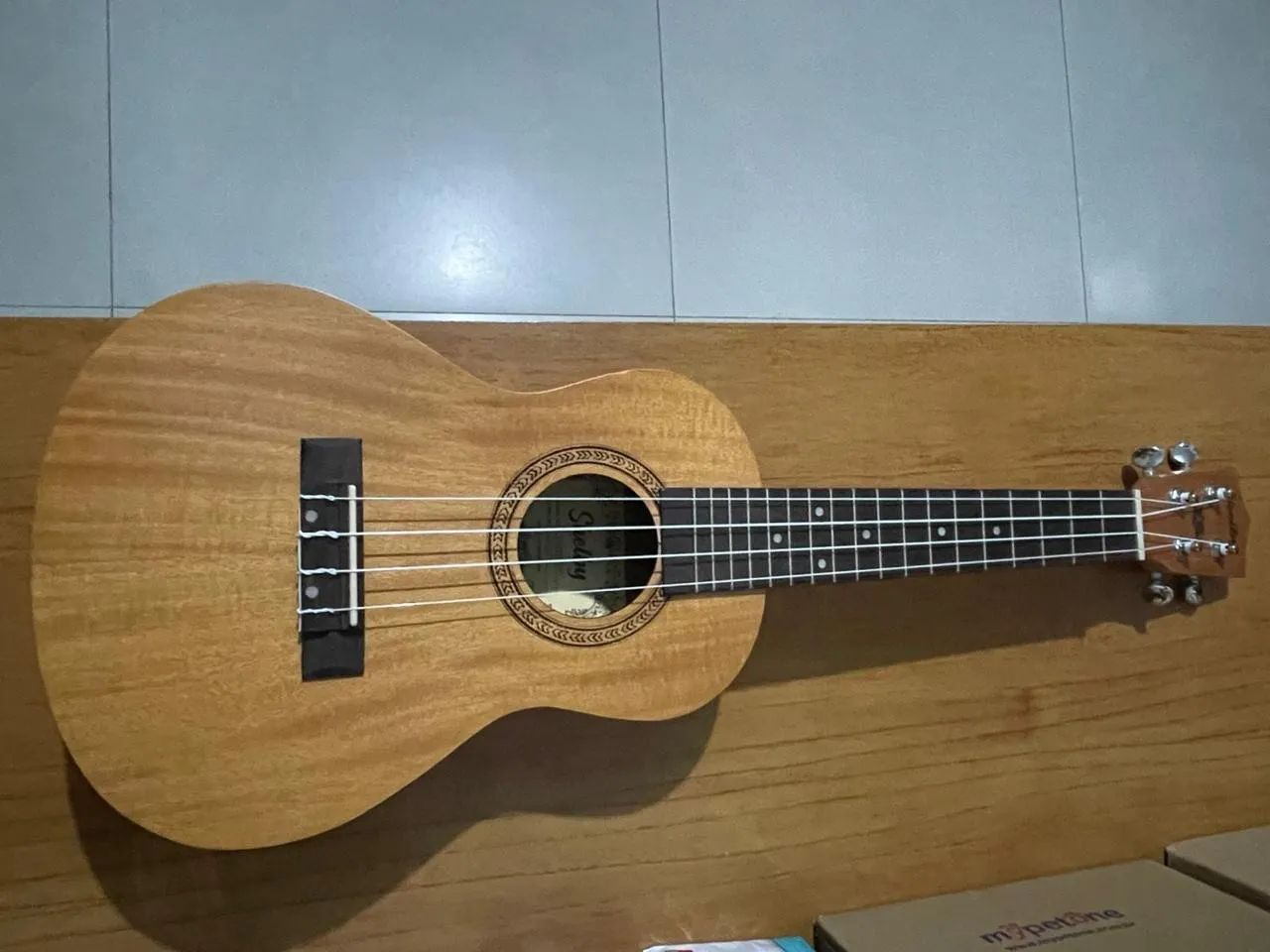Ukulele + bolsa dele + e paleta - Foto 3