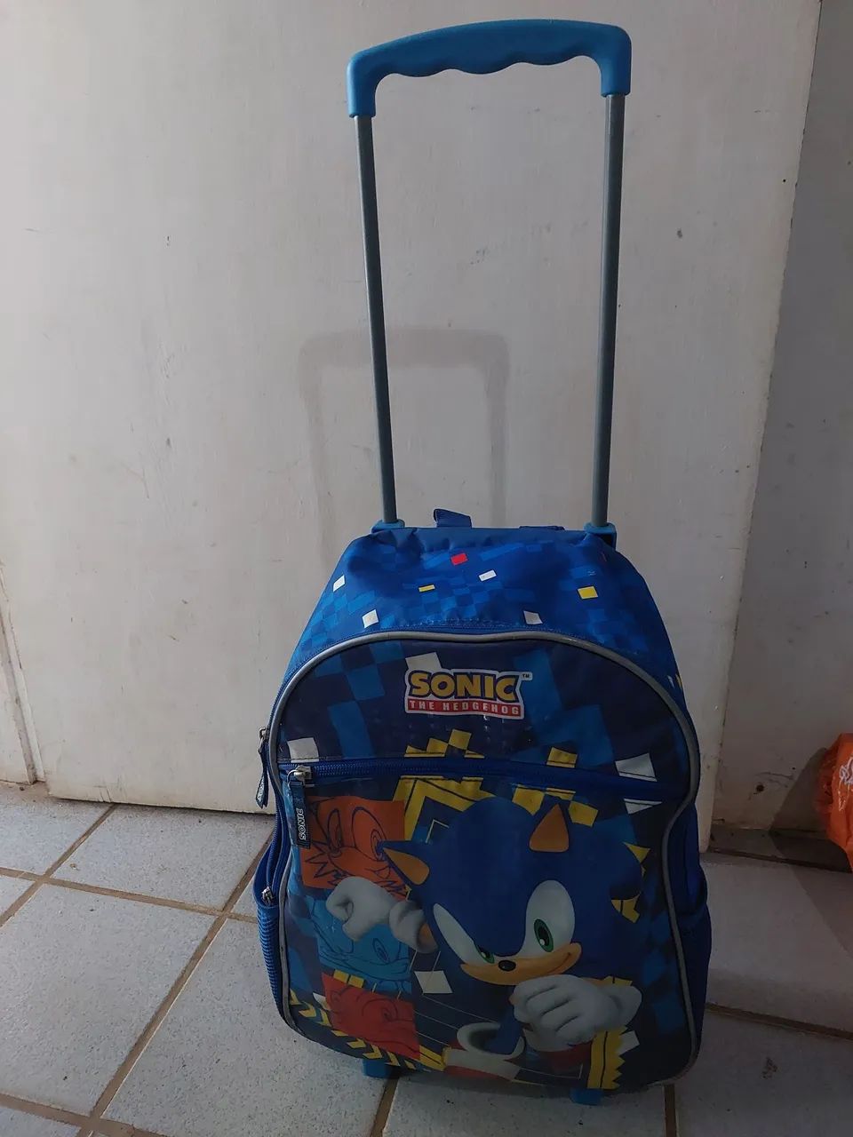 Mochila de rodas  do sonic