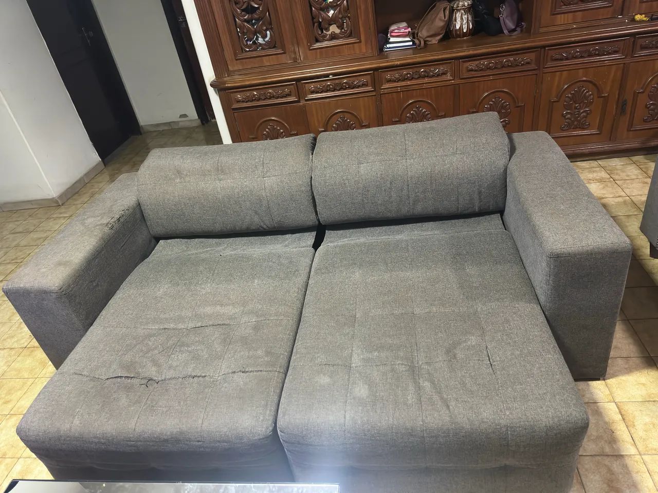 Sofá retrátil usado  - Foto 2