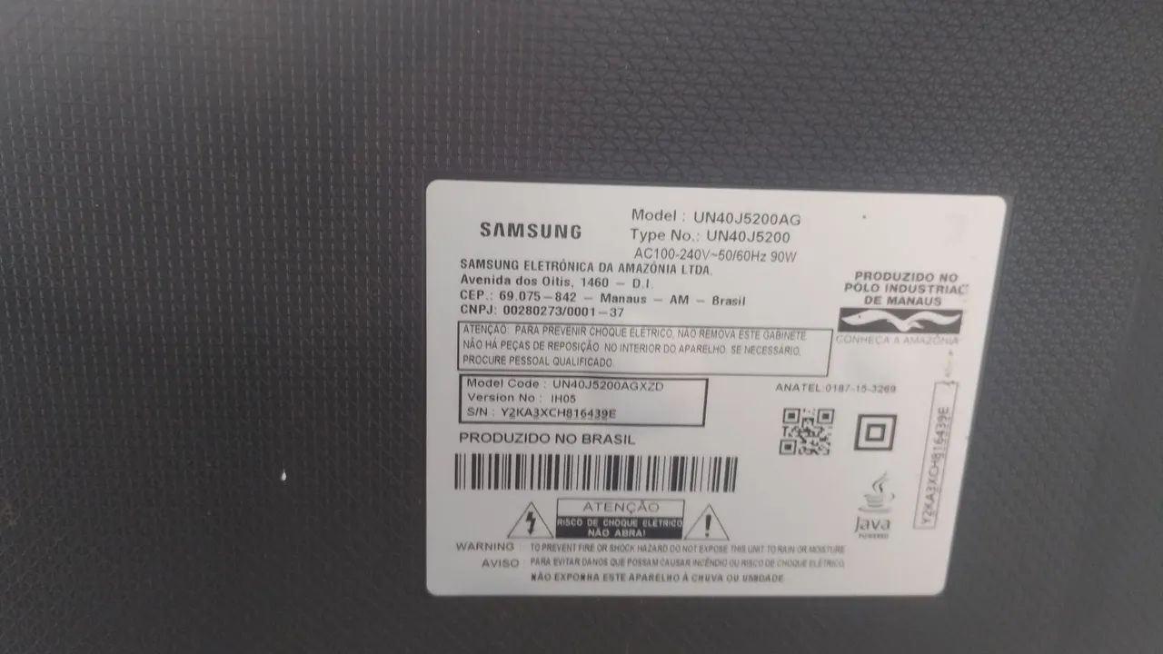TV SAMSUNG 43" VENDER OU TROCAR! - Foto 3