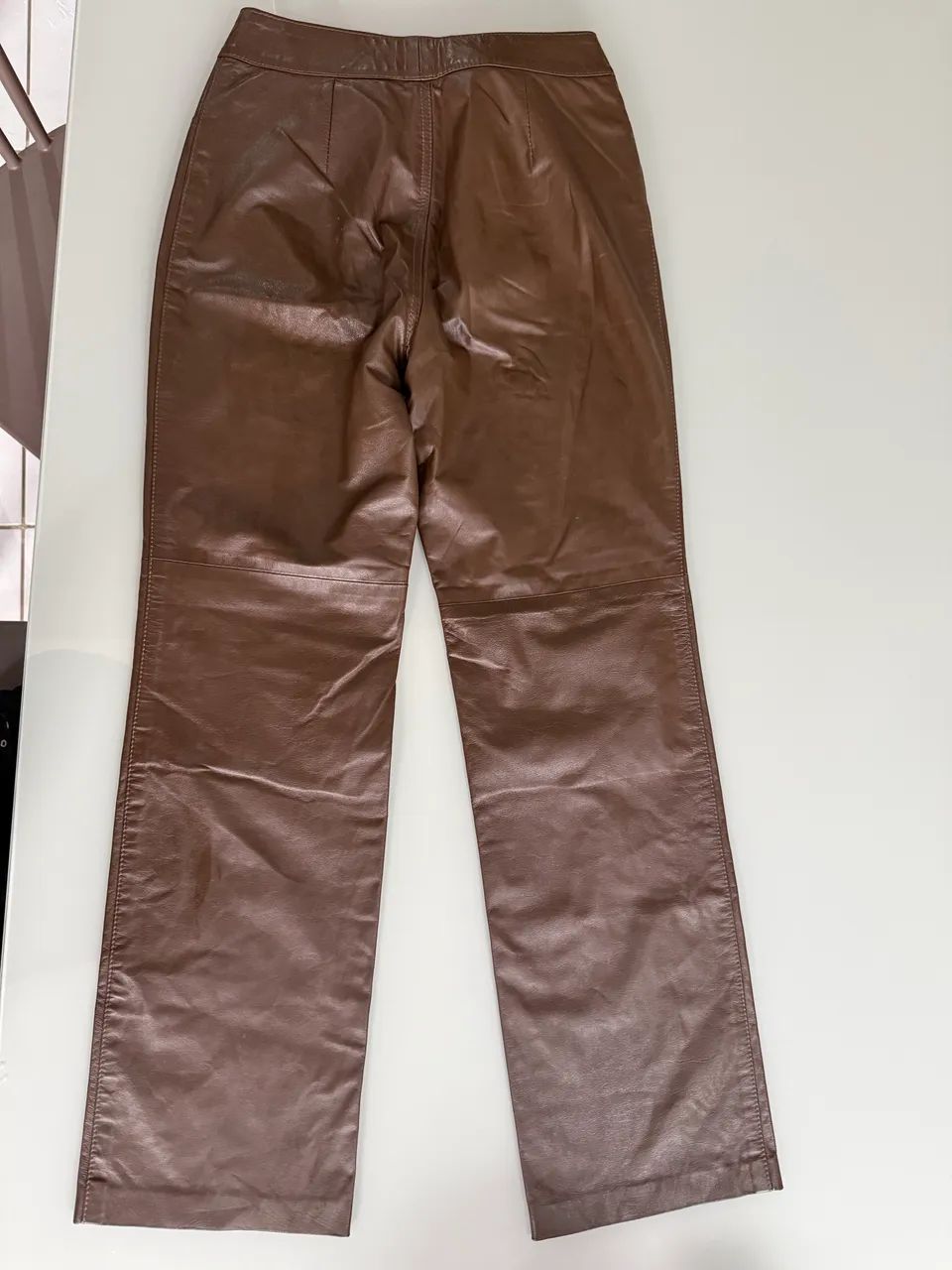 Cal ça  de couro  tamanho 36  - Foto 2