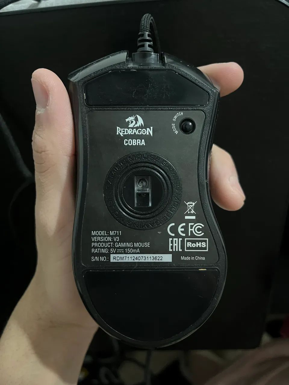 Mouse Redragon Cobra c/fio  - Foto 3