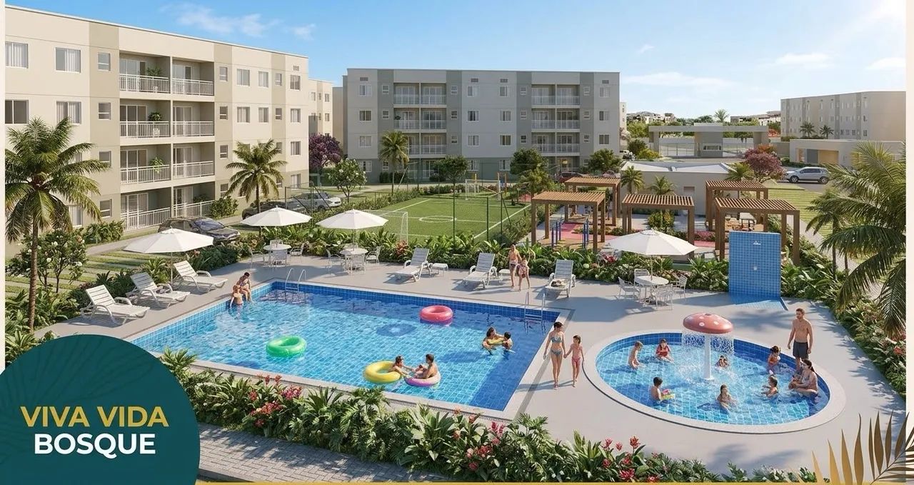 Apartamento 2 Quartos no Viva Vida Bosque - Foto 3