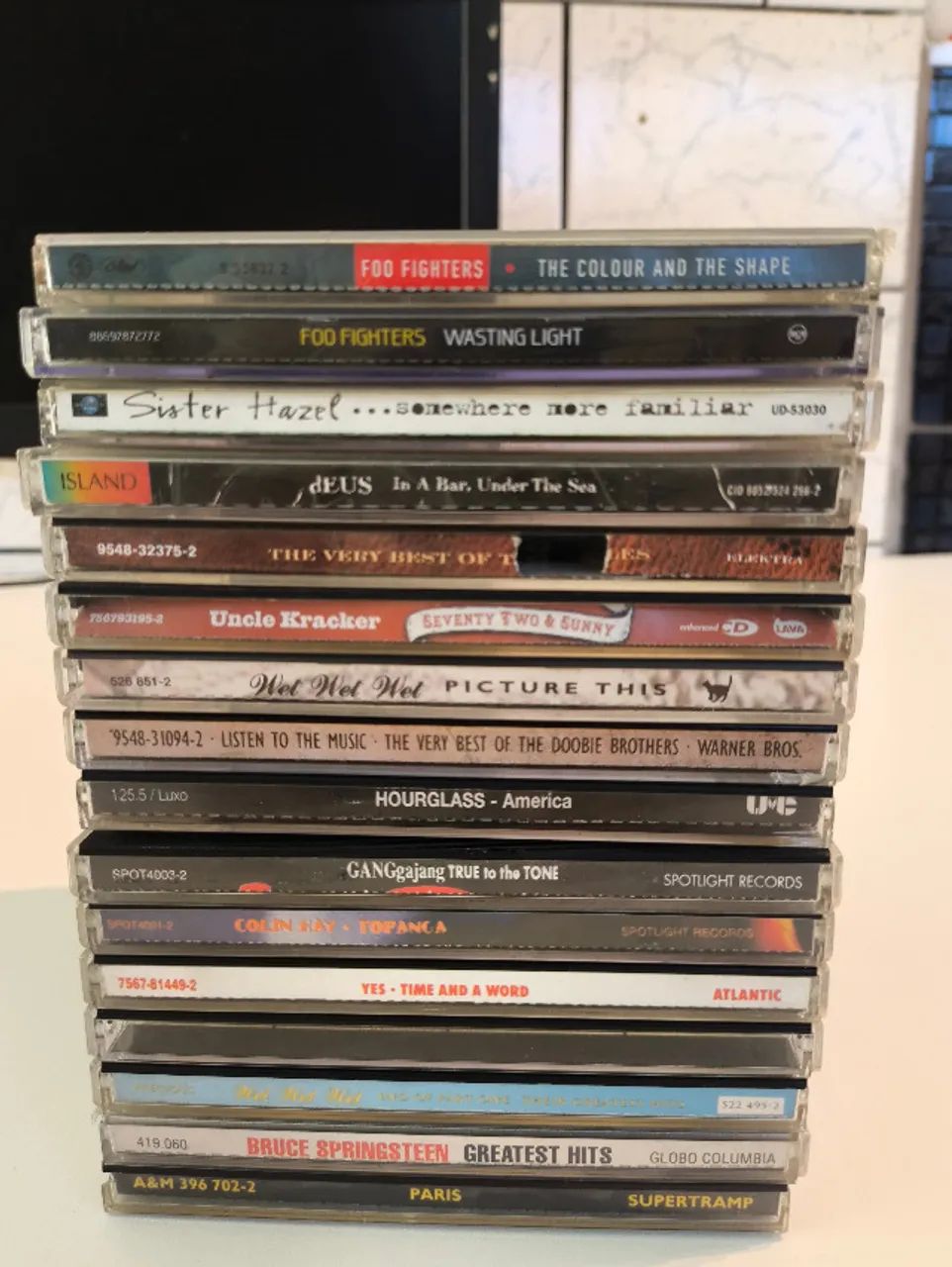  Cds Rock Pop Clássicos Foo Fighters Springsteen Eagles 16 UNIDADES  - Foto 5