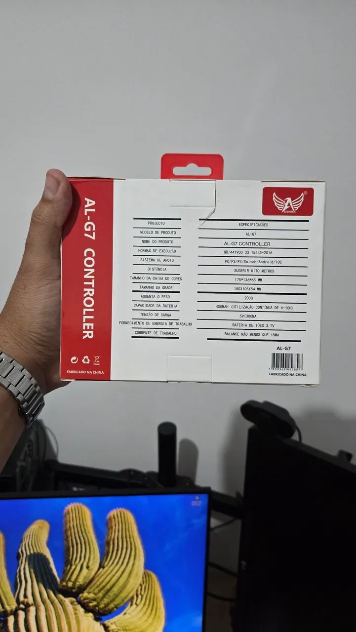 Controle Bluetooth AL-G7 (Compatível com vários dispositivos) - Foto 3