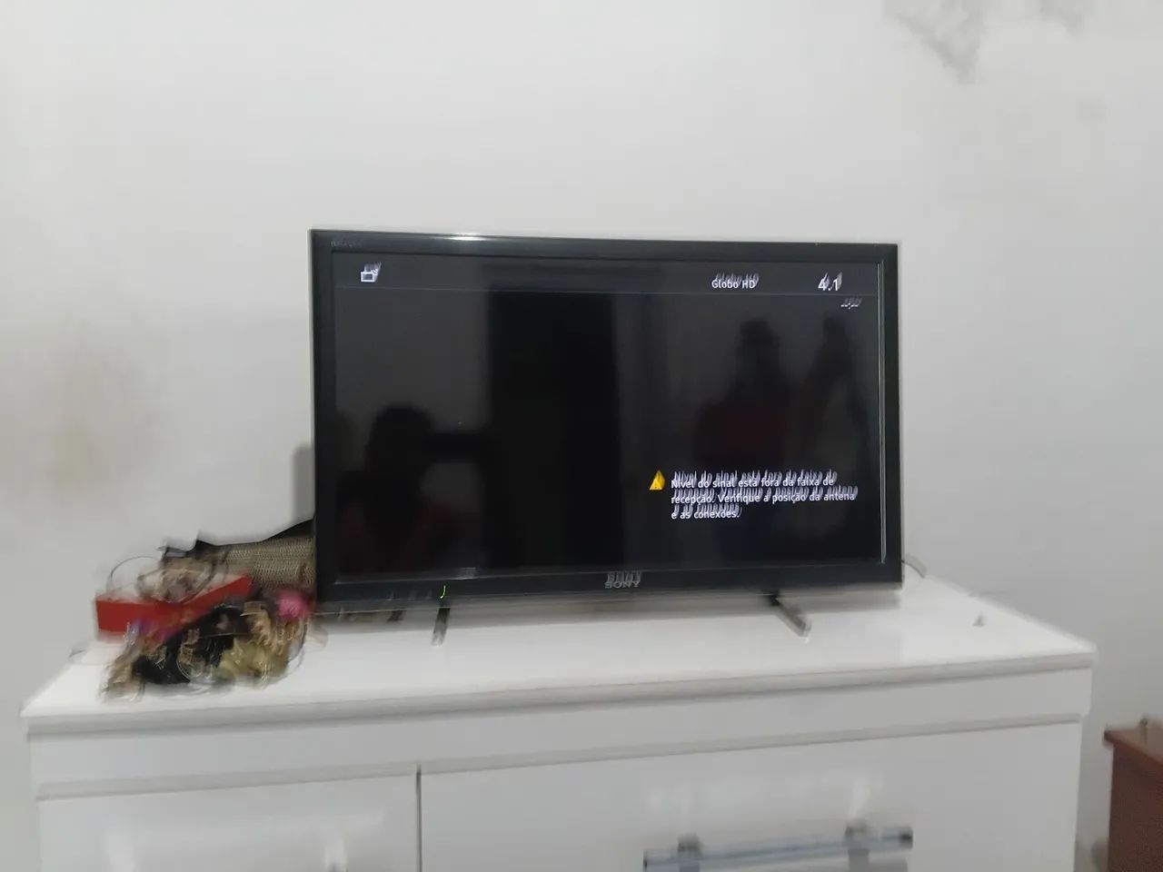 TV Sony 32 polegadas com defeito
