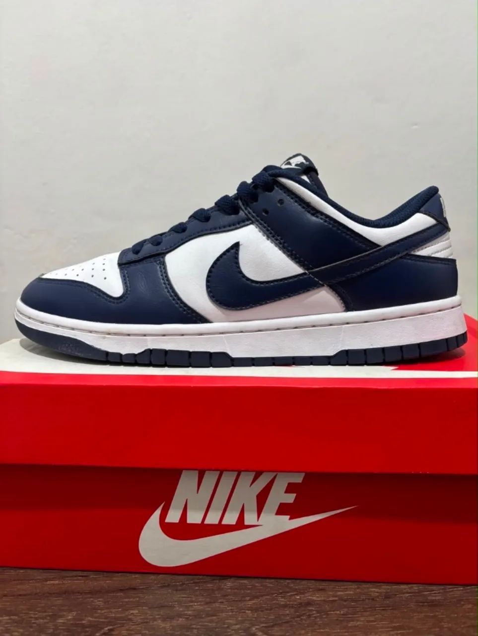 Nike Dunk Low ?Midnight Navy and White?. - Foto 5