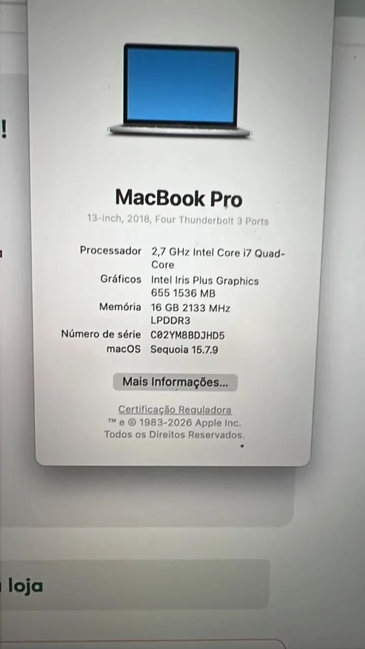 MCBOOK PRO 13 - Foto 2