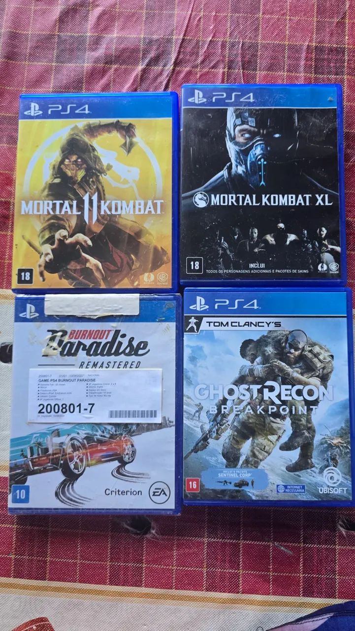 Jogos de PS4 e PS5 