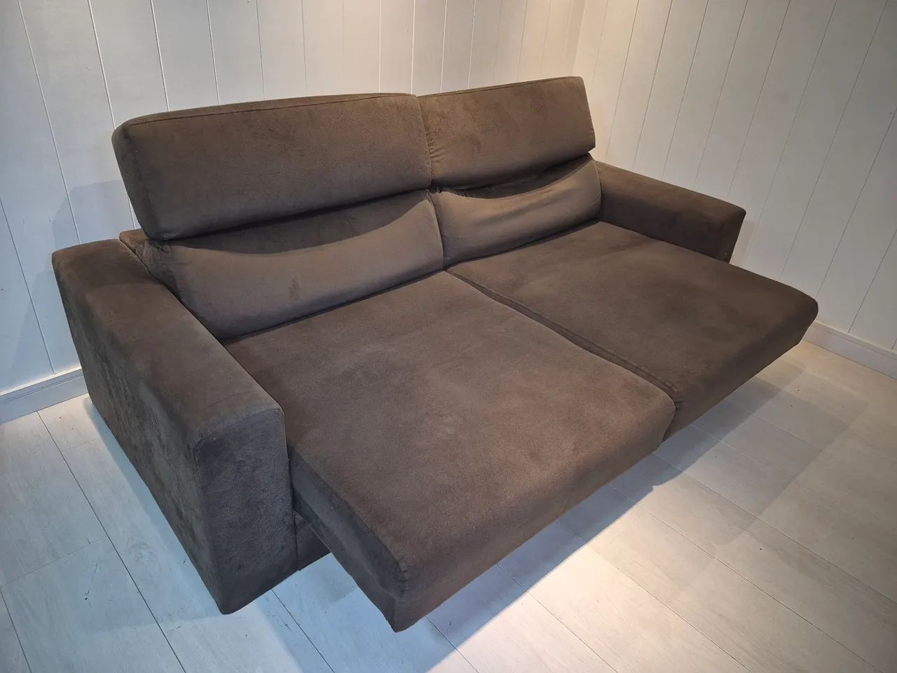 Sofá cama retrátil 3 lugares - Foto 4
