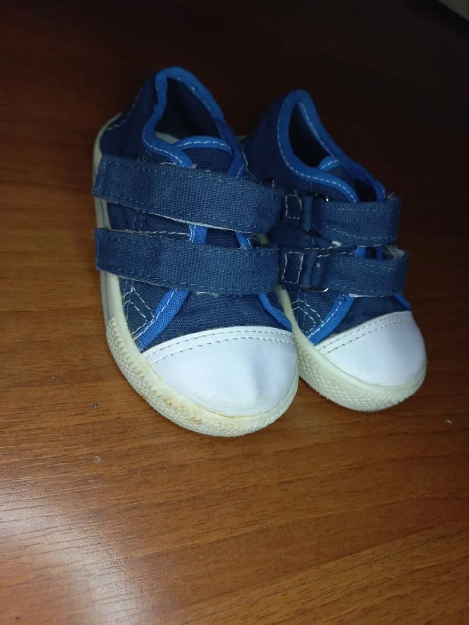 Tenis Bebê azul - Foto 2