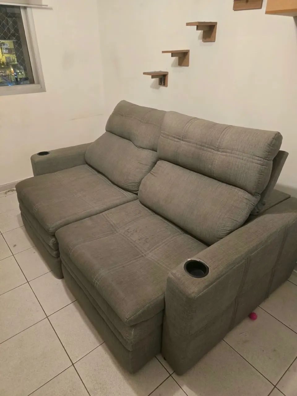 Sofá retrátil 2 lugares Plenitude