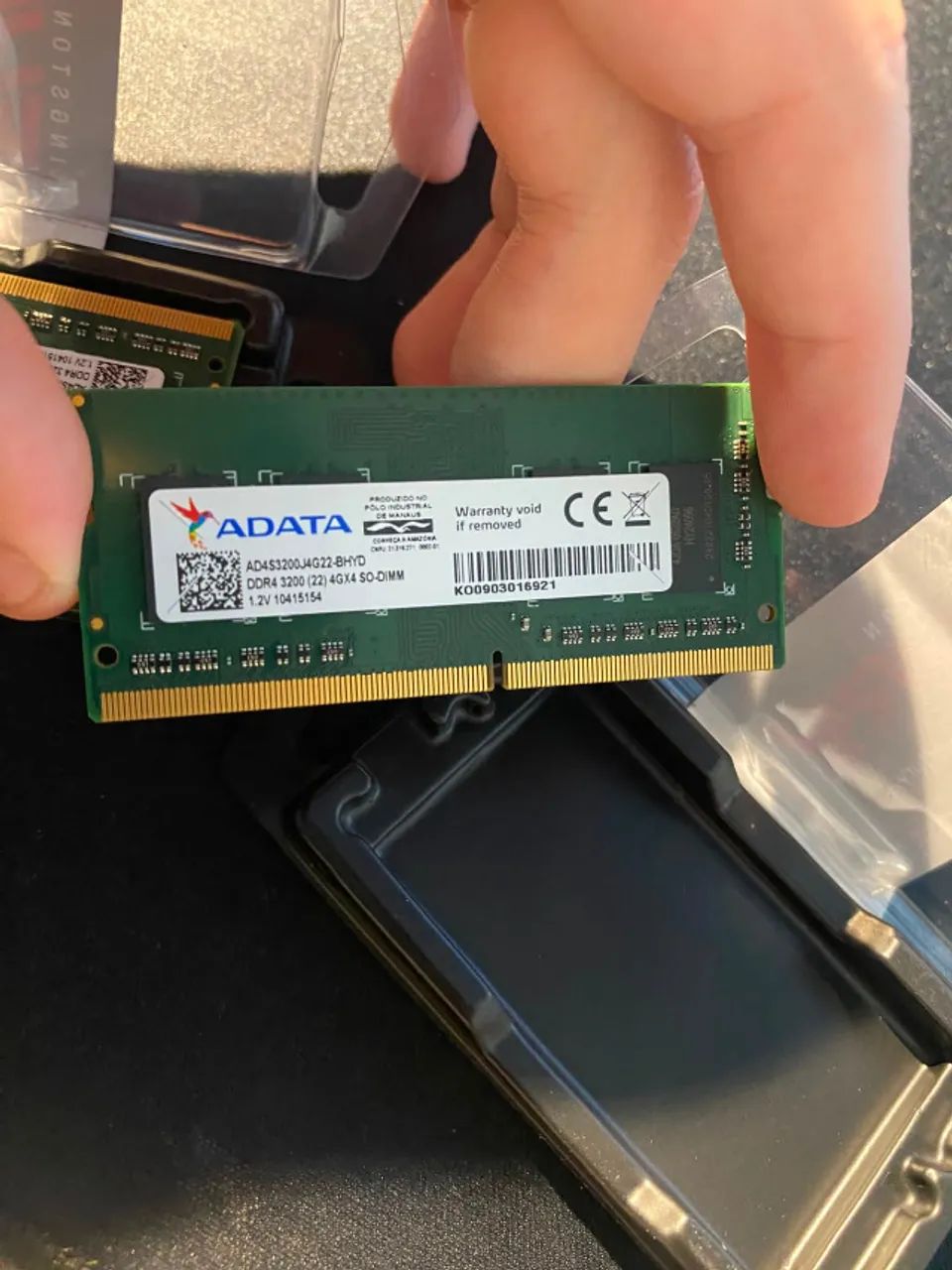 2x Memória Ram Adata Notebook 4gb 3200mhz Ddr4 - Foto 2