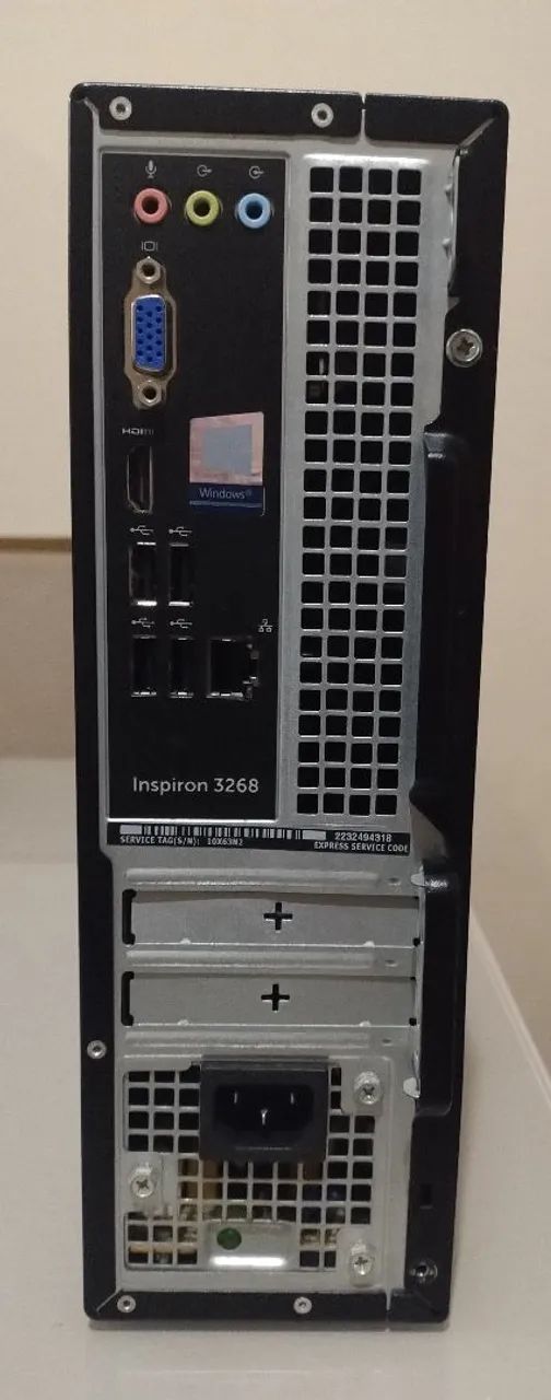 CPU DELL INSPIRON 3268 INTEL CORE I3 7TH GEN -4GB RAM E 120GB SSD KINGSTON WINDOWS 11 - Foto 3