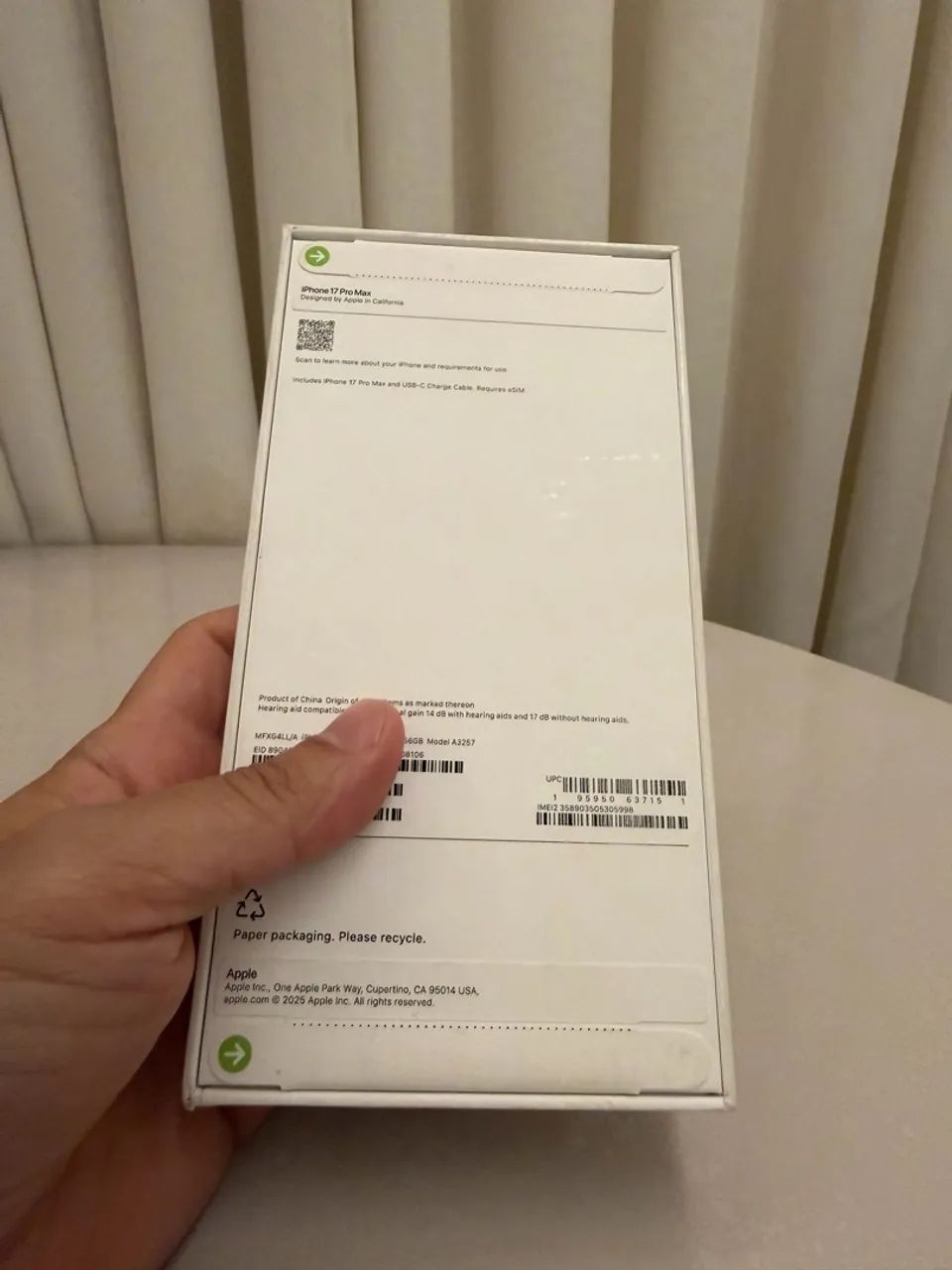 iPhone 17 pro max 256gb  - Foto 2