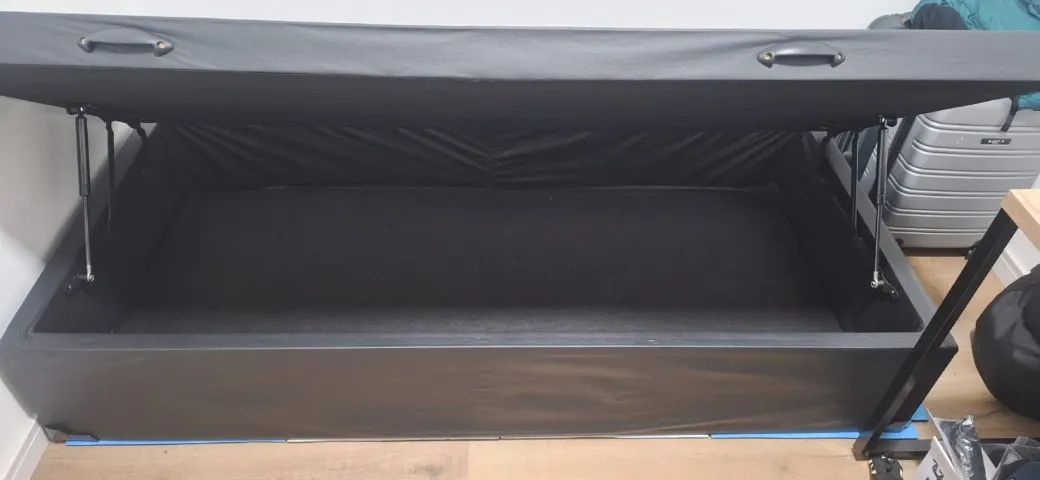 Colchão e cama box baú solteiro - Foto 3