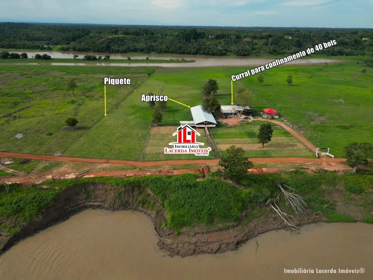 Fazenda Iranduba, VÁRZEA, 1.800 x 1.000 = 1.800.000m², Cural, As Margens do Rio Solimões - Foto 16