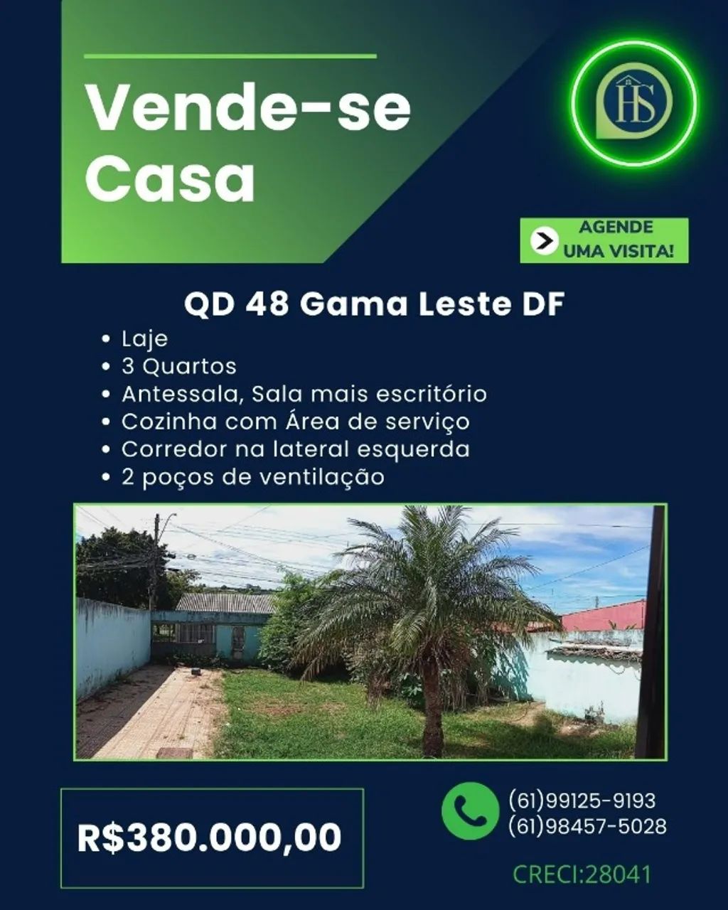 Vende-se Casa Gama DF
