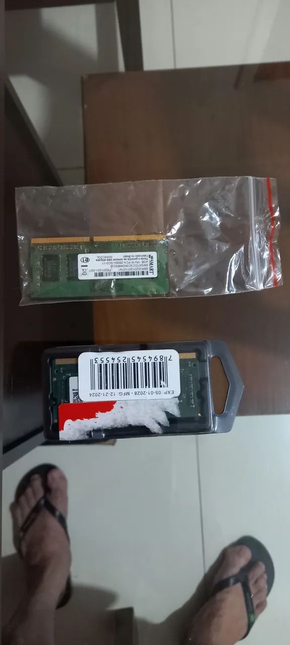 Memórias RAM 8 e 4 Gb notebook  - Foto 2