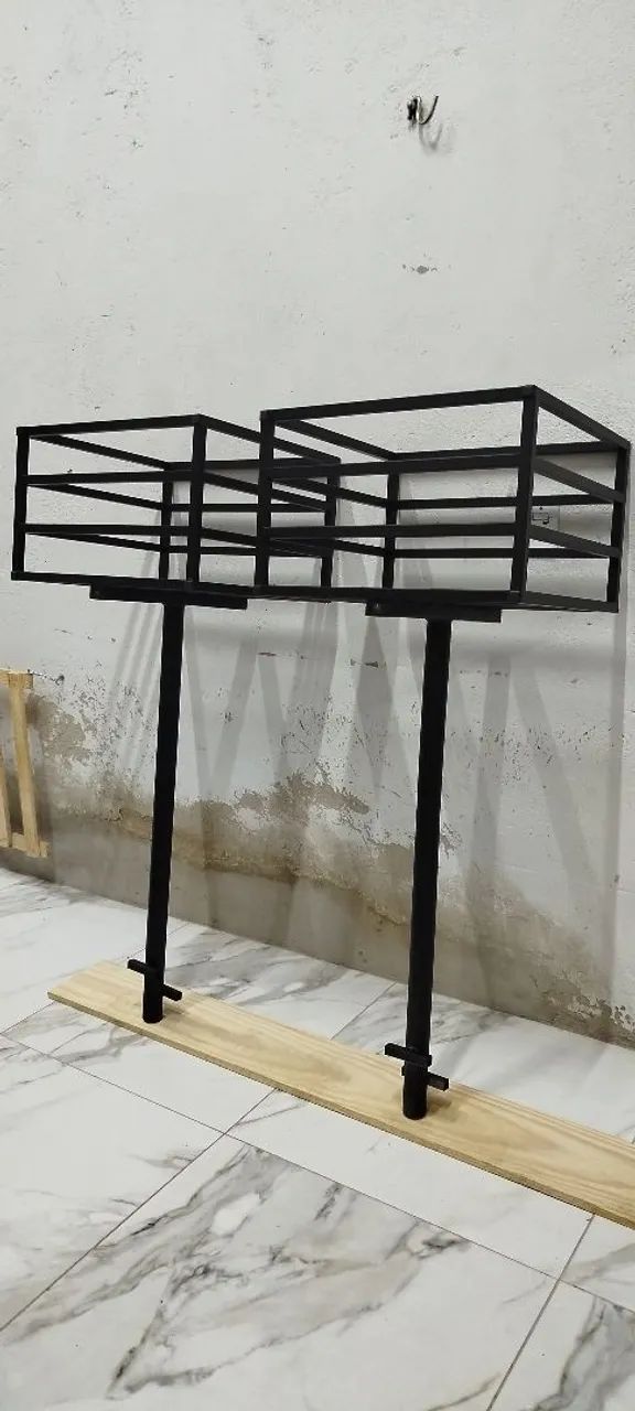 Lixeira 50x50 material galvanizado
