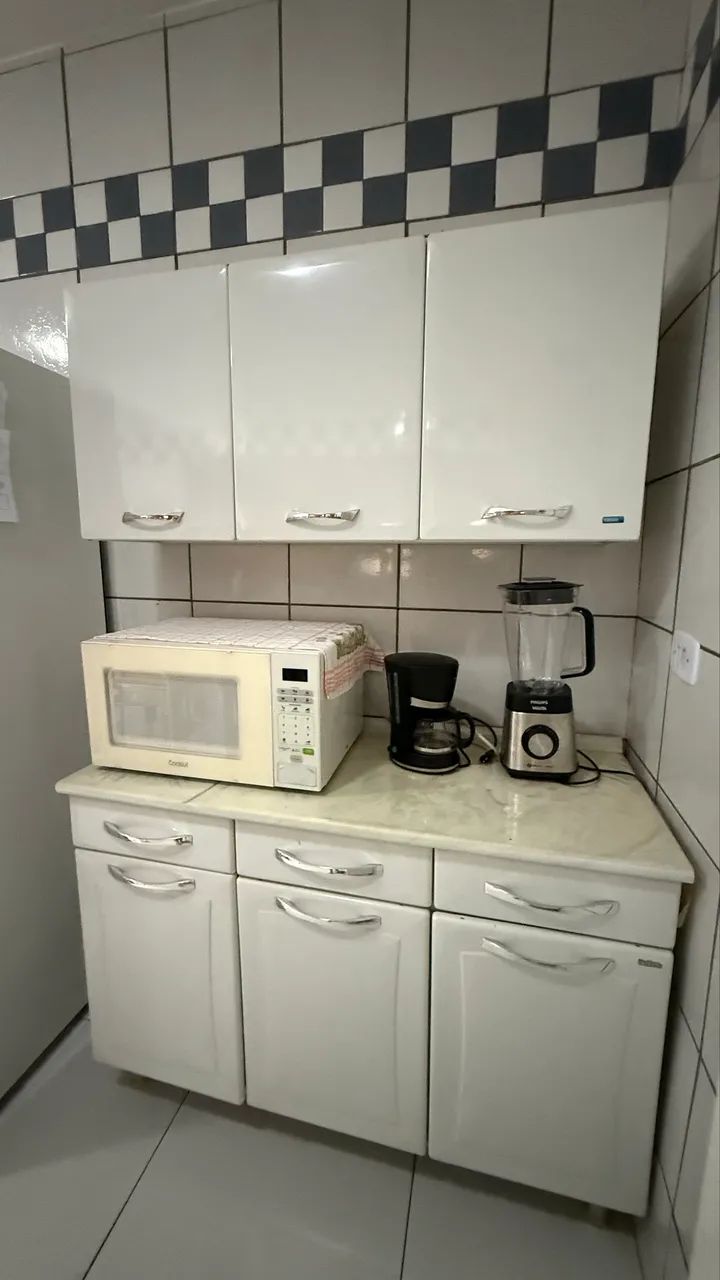 Cozinha Itatiaia em Aço - Armário Aéreo + Balcão com Gavetas