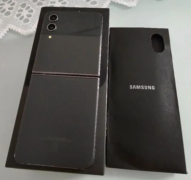 Celular Z Flip 4 com defeito na Tela - Foto 2