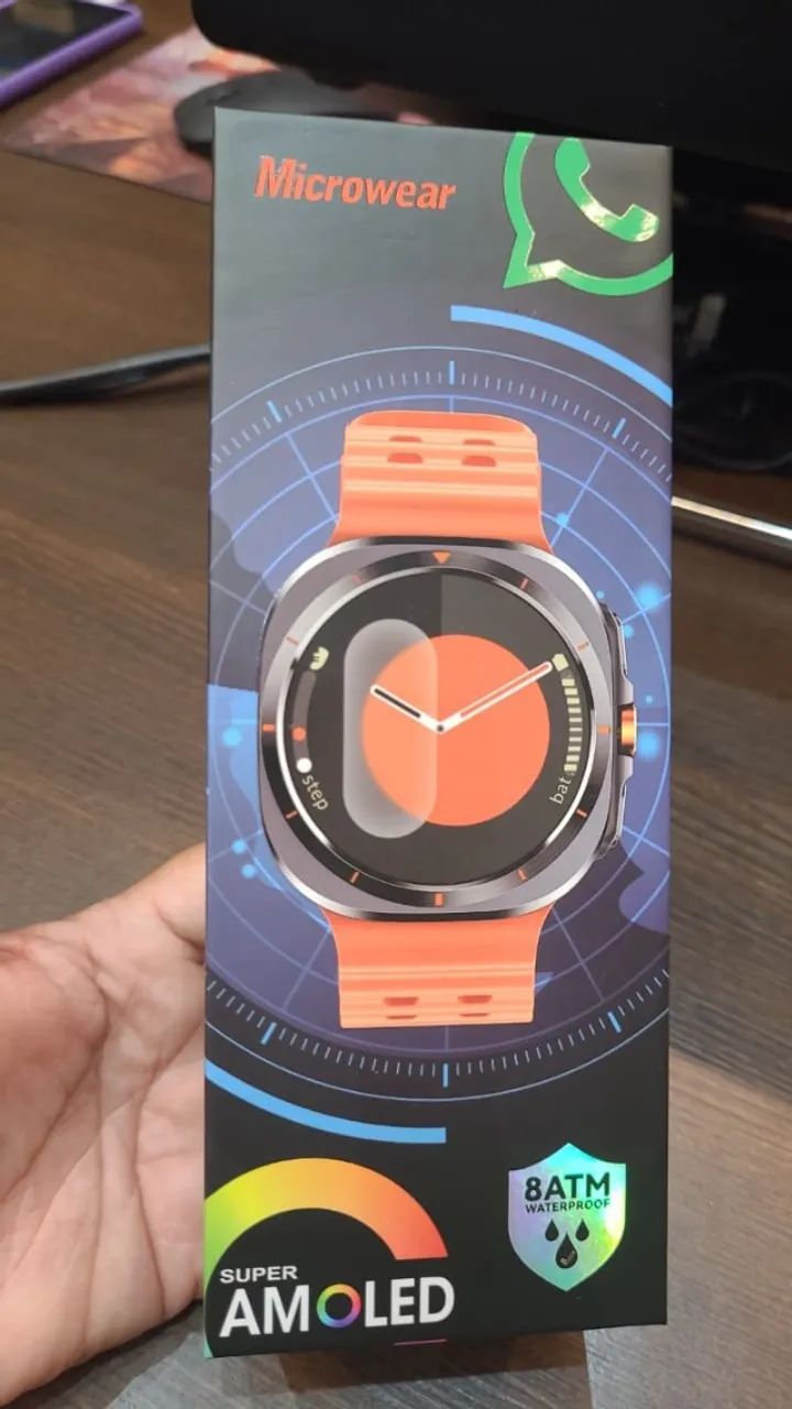 Smartwatch SU01 Ultra A Prova De Agua 