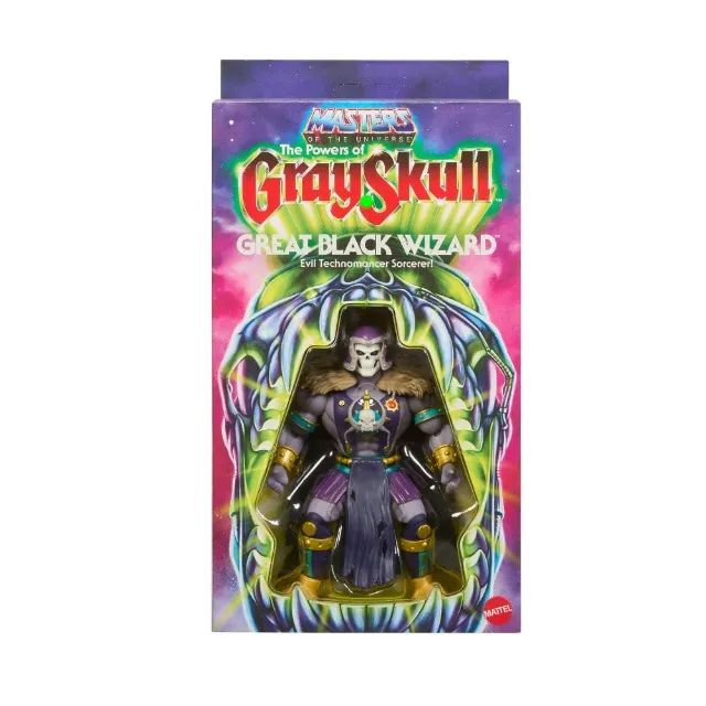 Masters of the Universe Origins Great Black Wizard Action Figure