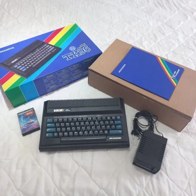 Raro TK 95 Microdigital com Caixa, Berço e Manual