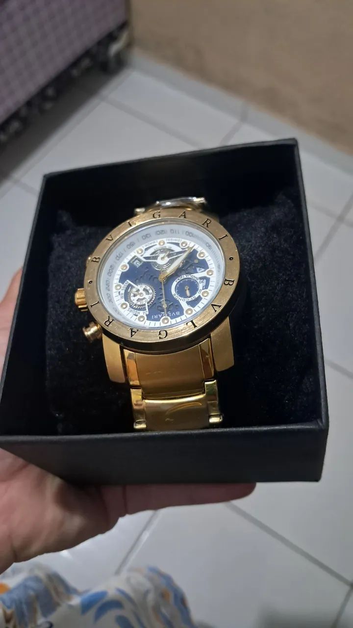 RELÓGIO BULGARI NOVO NO PRECINHO  - Foto 3