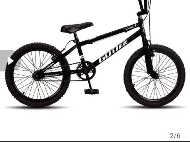 Bicicleta Aro 20 com rodinhas removíveis 