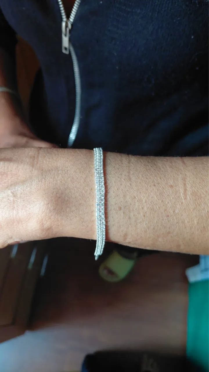 Pulseira cravejada original  - Foto 4